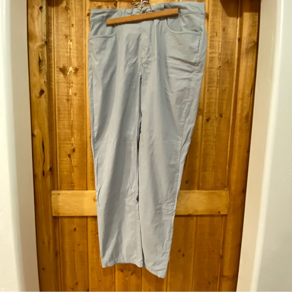 The North Face Men's Sprag 5 Pocket Pants Grey Size 34 Inseam 28” Nylon Stretch